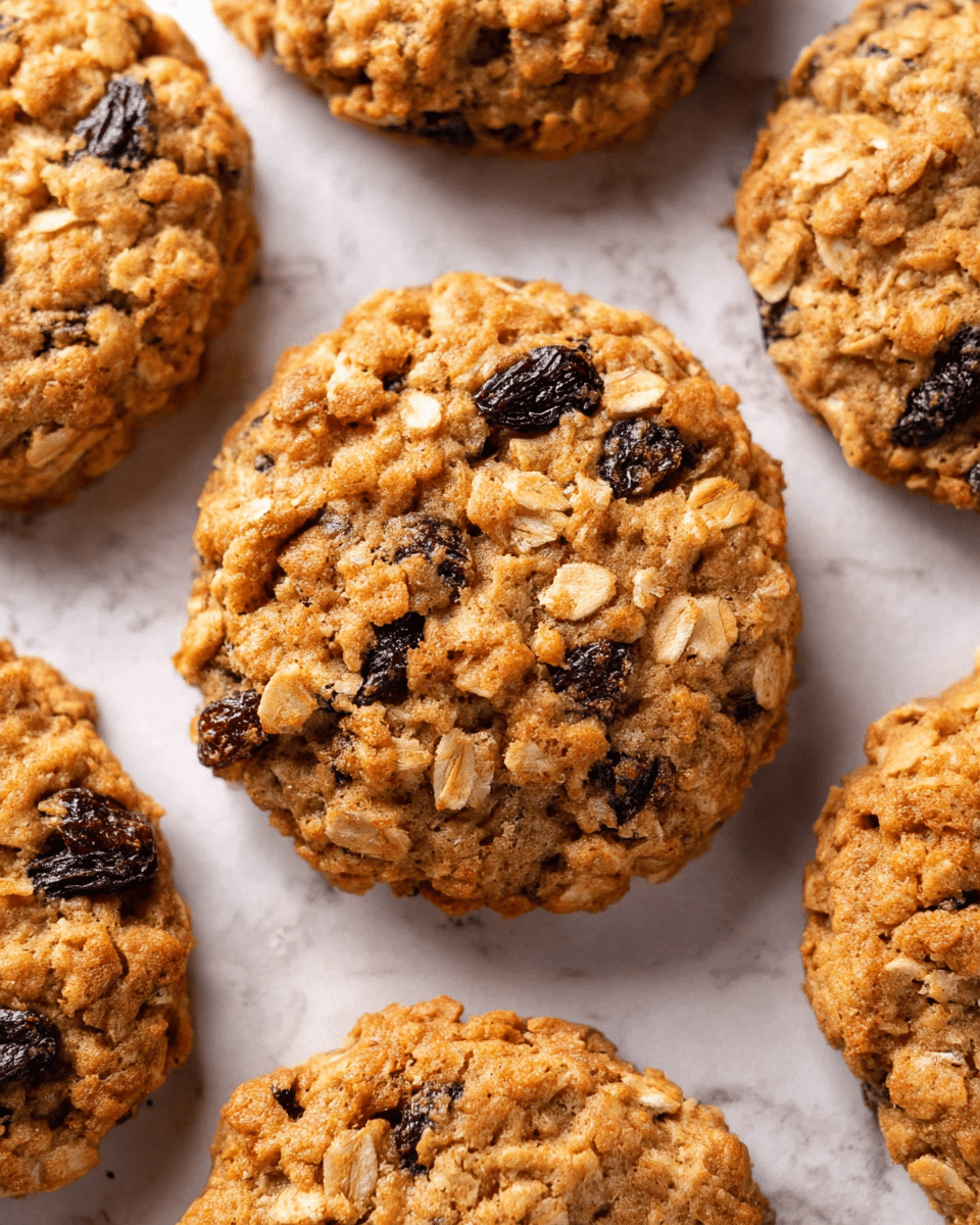 Vegan Oatmeal Raisin Cookies Recipe