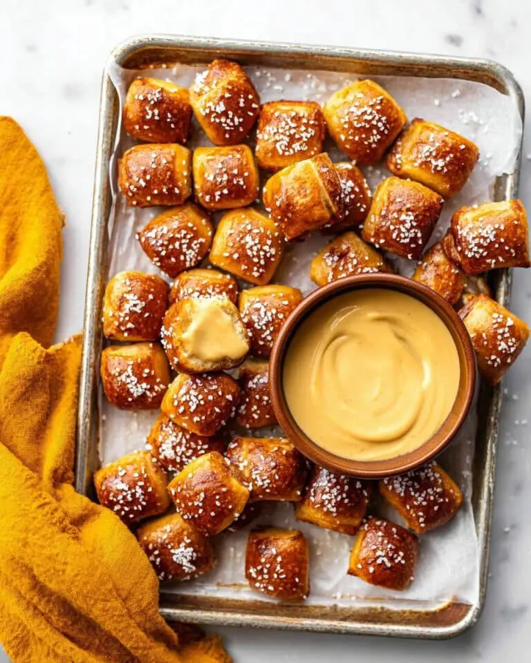 Buttery Soft Pretzel Bites Recipe
