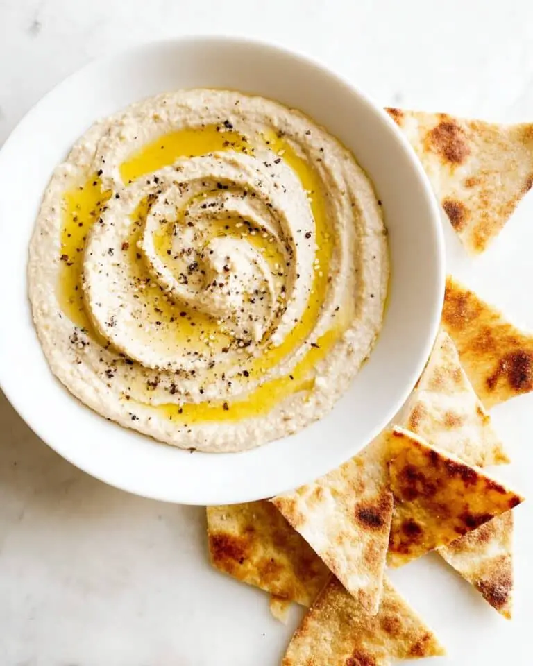 White Bean Dip with Garlic and Lemon Recipe