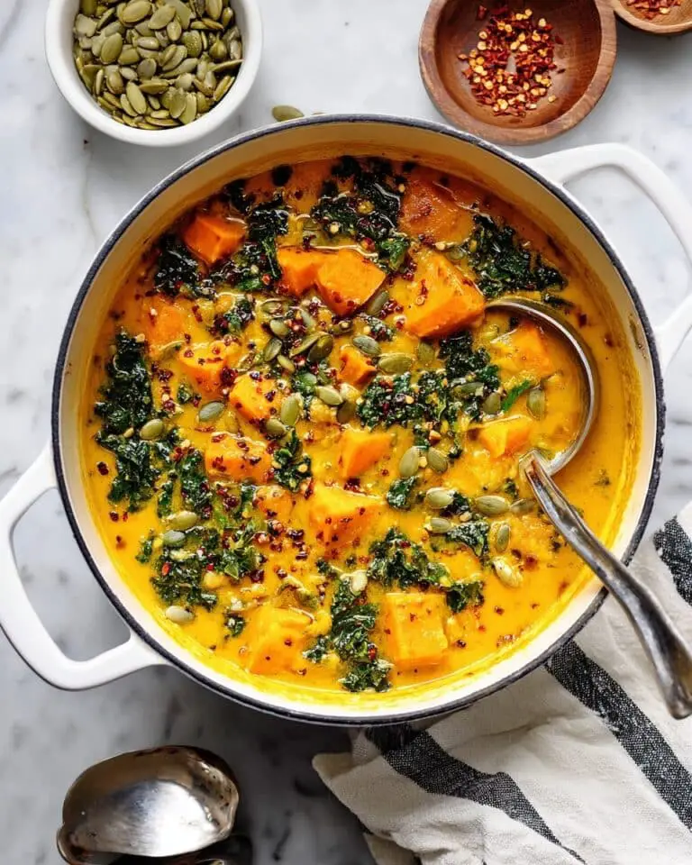 Creamy Coconut Ginger Sweet Potato Soup Recipe