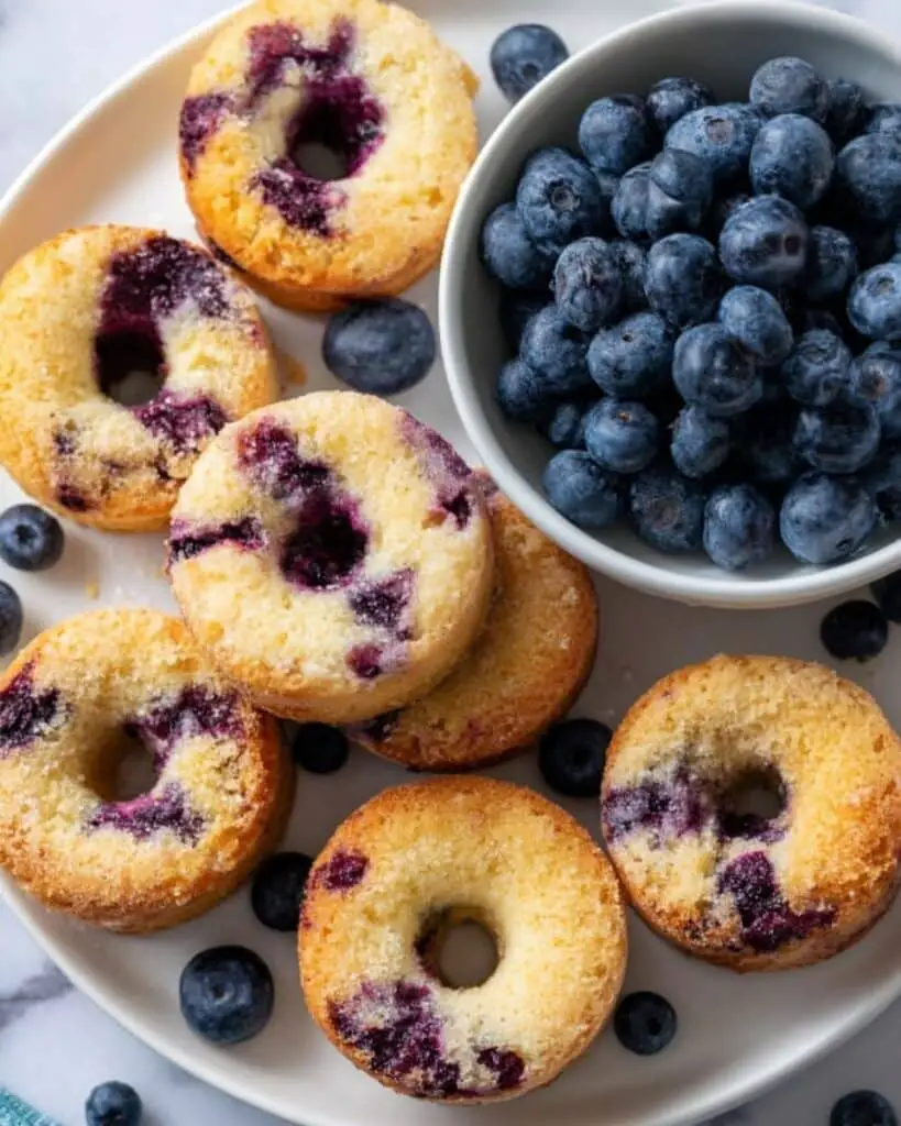 Baked Blueberry Doughnuts Recipe