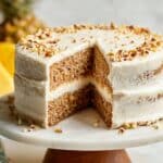 Vegan Hummingbird Cake with Cream Cheese Frosting Recipe