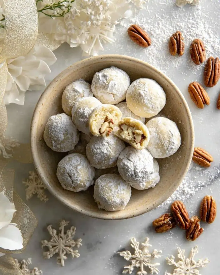 Pecan Snowball Cookies Recipe