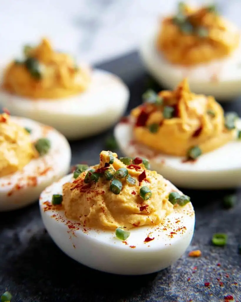 Spicy Deviled Eggs Recipe