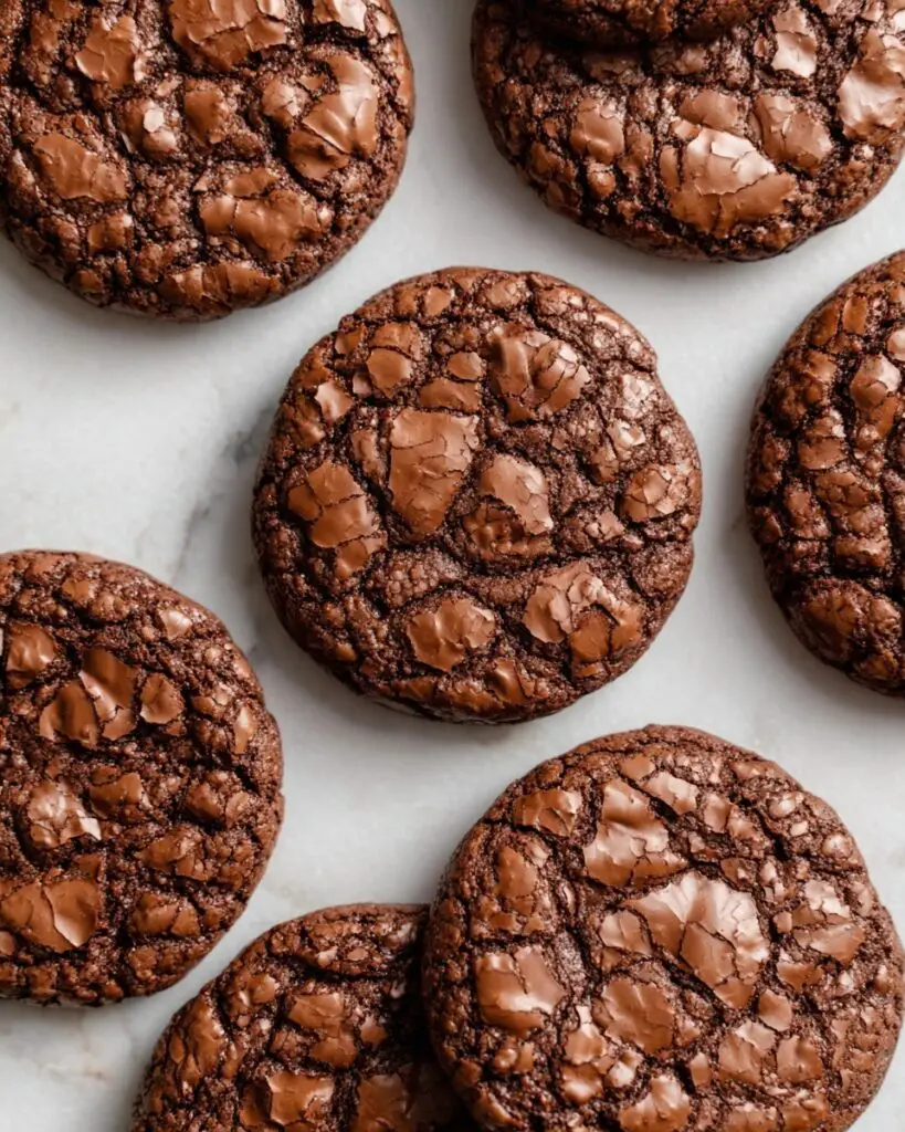 20 Minute Fudgy Chocolate Brownie Cookies Recipe