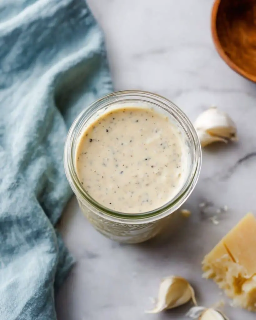 Garlic Parmesan Sauce: Creamy Copycat Recipe for Wings, Pasta, and More Recipe