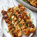 Garlic Parmesan Chicken Skewers Recipe