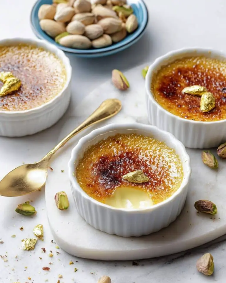 Pistachio Crème Brûlée Recipe
