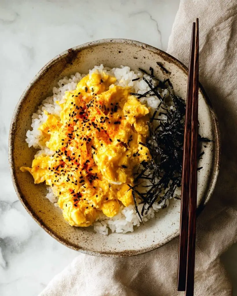 Miso Scrambled Eggs Recipe