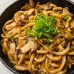 Creamy Mushroom Udon Recipe