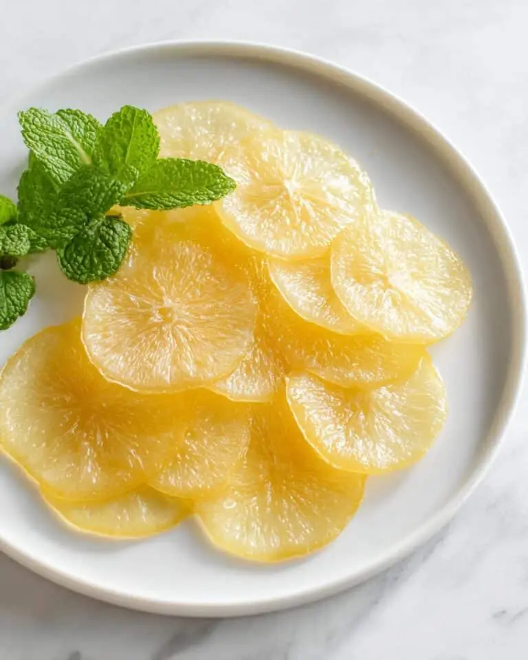 Candied Lemon Slices Recipe