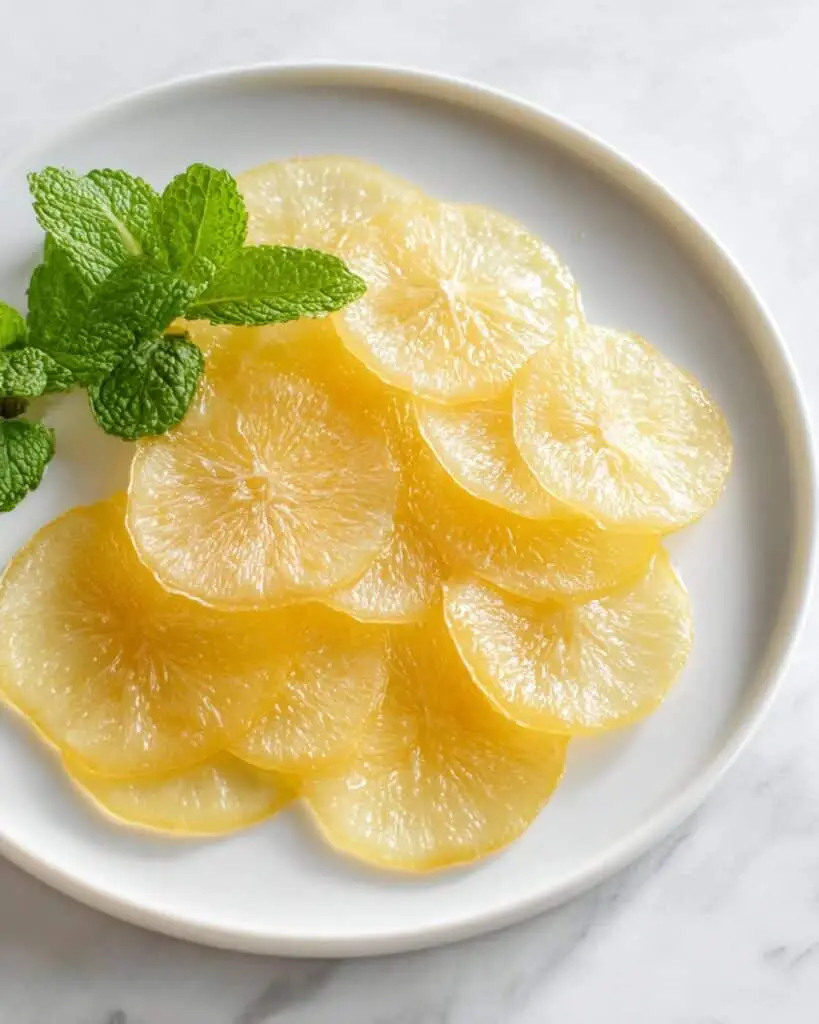 Candied Lemon Slices Recipe