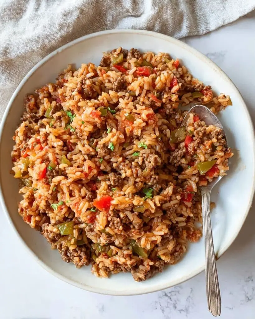 Easy Unstuffed Pepper Skillet Recipe