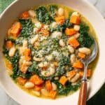 Garlicky White Bean & Kale Stew with Lemon Recipe