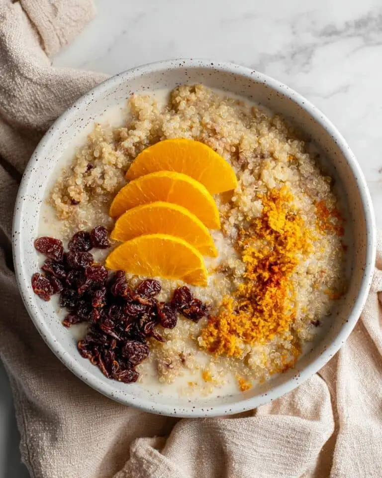 Cinnamon Orange Quinoa Recipe
