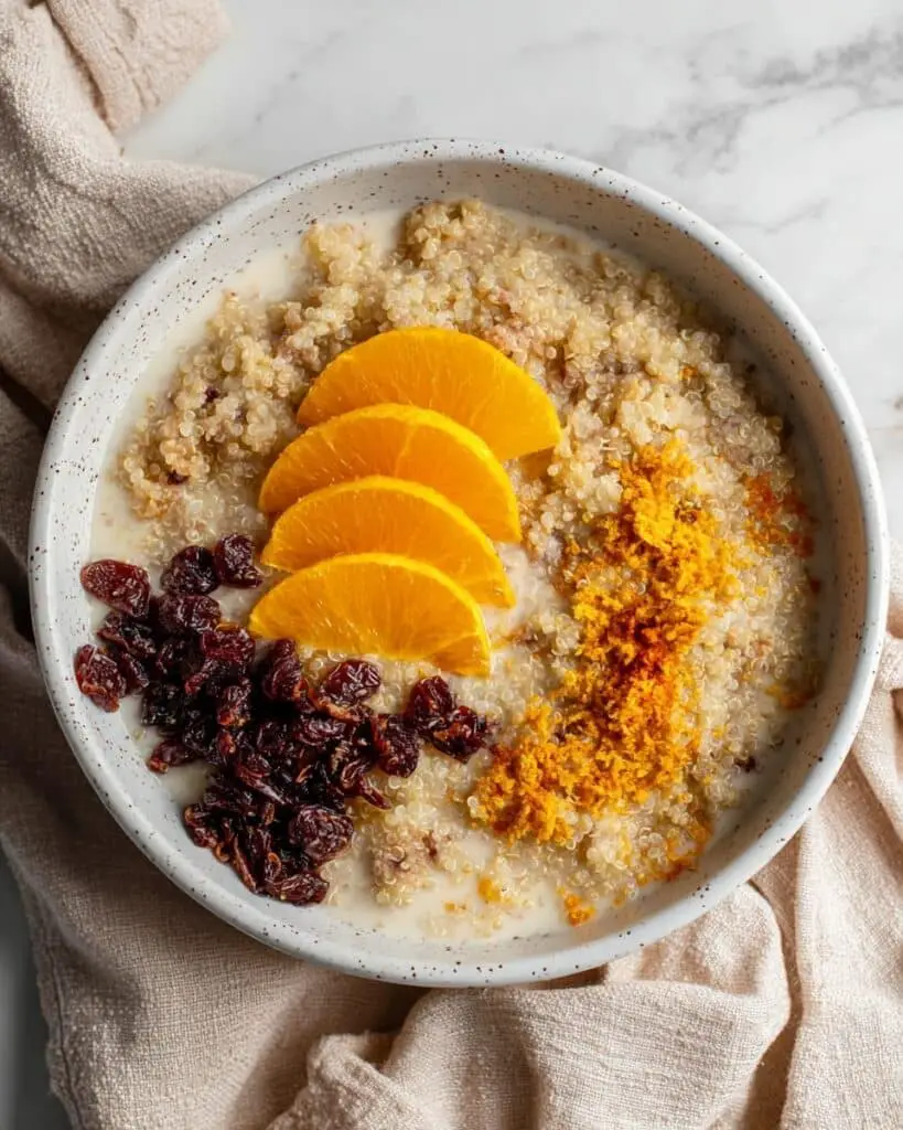 Cinnamon Orange Quinoa Recipe