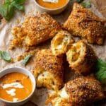 Cheesy Buffalo Chicken Strombolis Recipe
