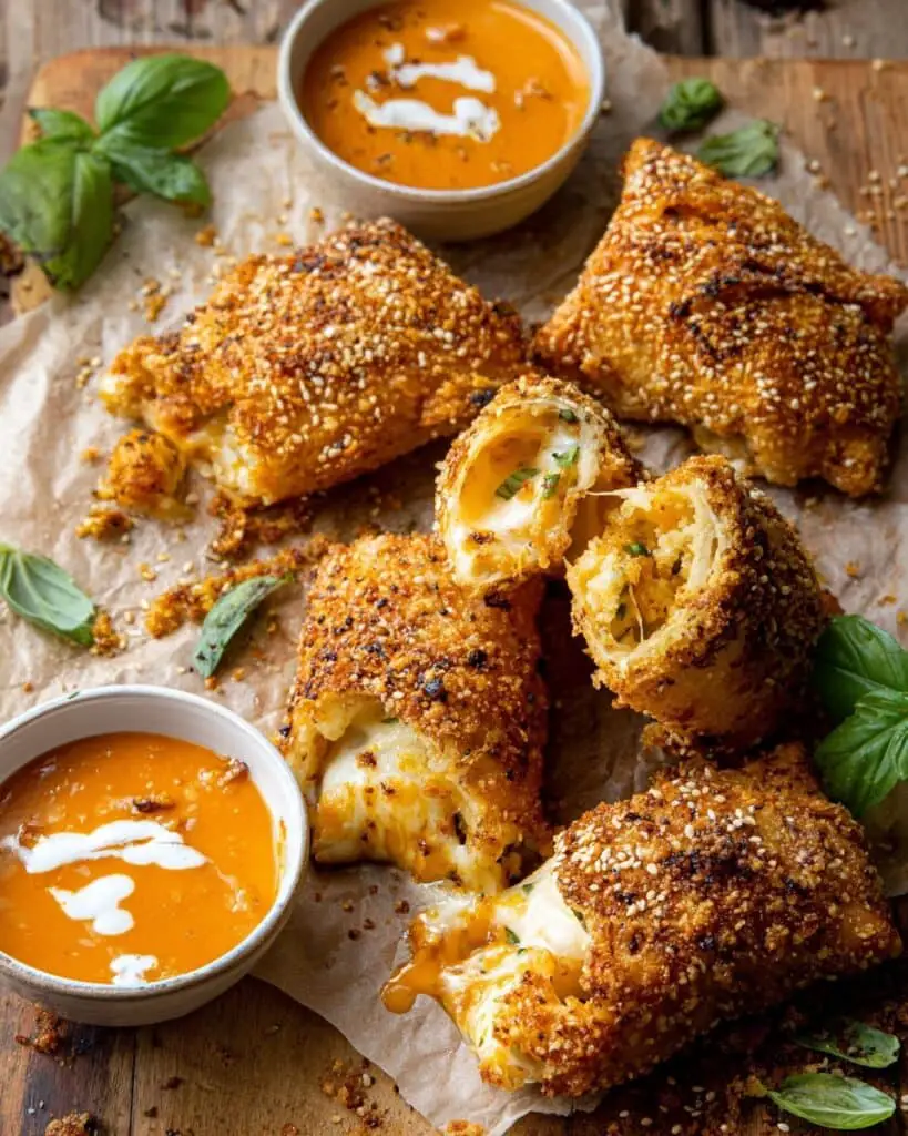 Cheesy Buffalo Chicken Strombolis Recipe