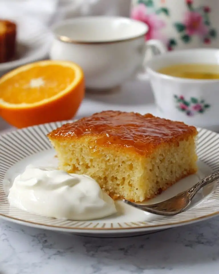 Portokalopita: Greek Orange Syrup Cake with Crispy Phyllo Recipe