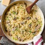 Creamy Leek and Mushroom Pasta Recipe