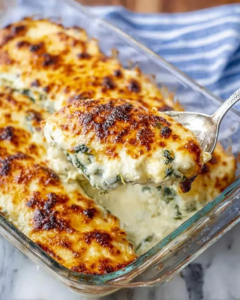Spinach Artichoke Chicken Bake Recipe