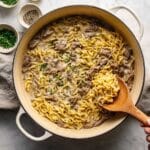 30-Minute Ground Beef Stroganoff Recipe