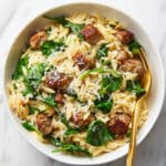 Italian Chicken Sausage Orzo Recipe