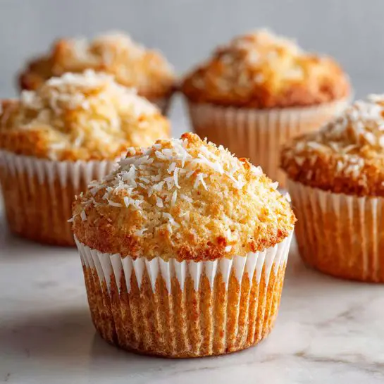 Lemon Coconut Muffins Recipe