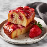 Sweet Raspberry Jam-Filled Focaccia with Powdered Sugar Glaze Recipe