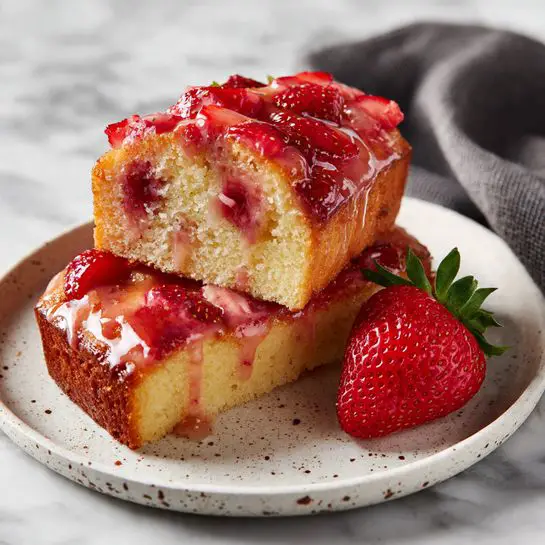 Sweet Raspberry Jam-Filled Focaccia with Powdered Sugar Glaze Recipe