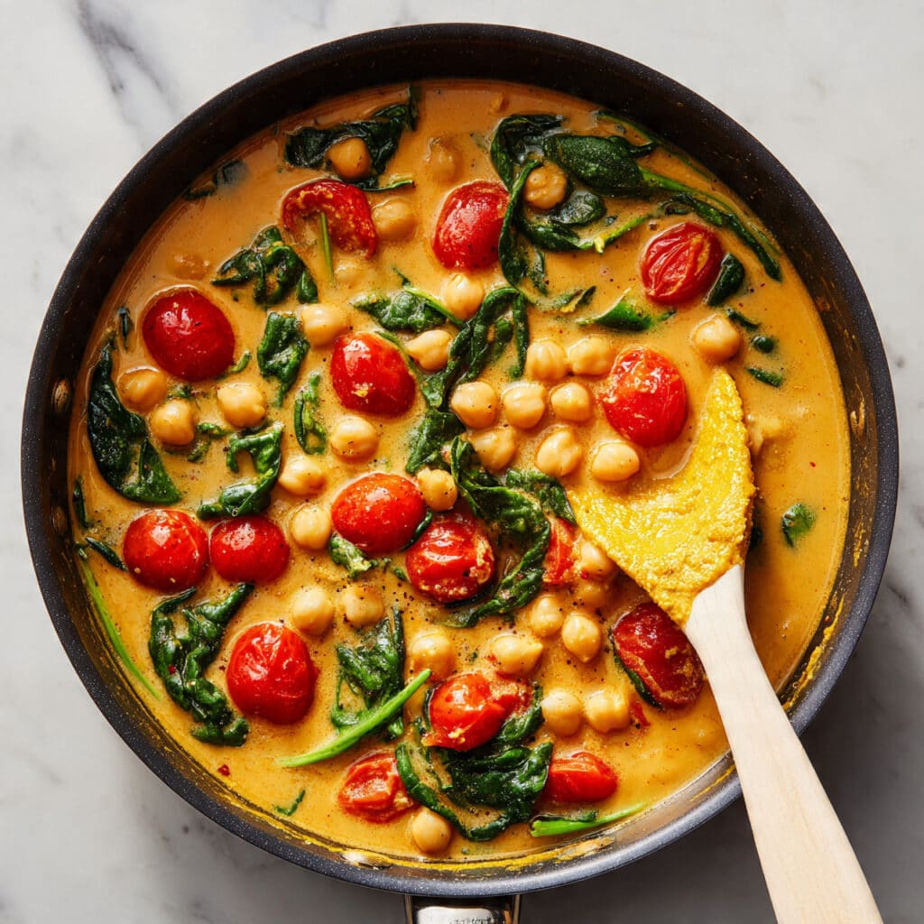 Chickpea and Spinach Curry Recipe