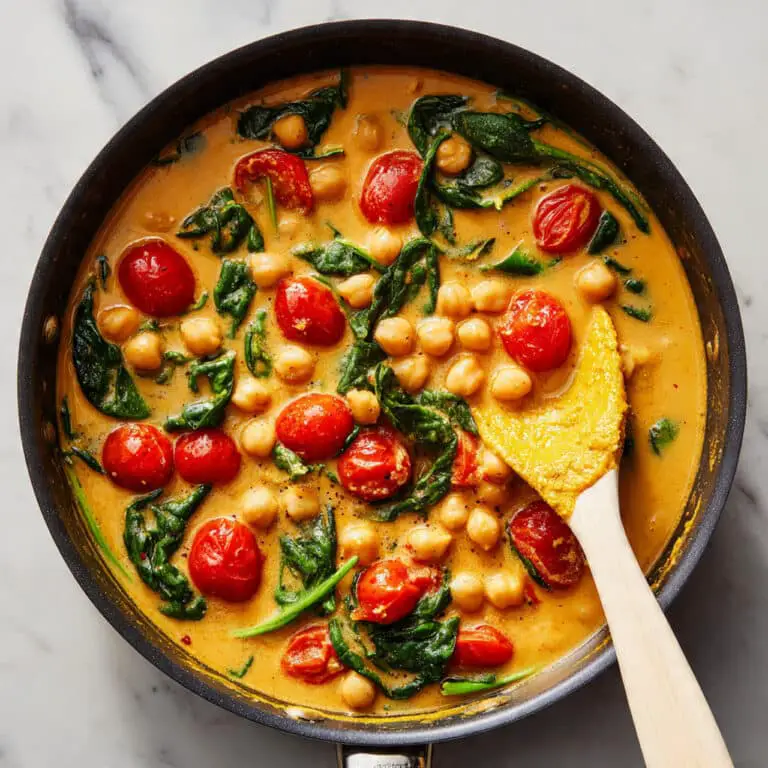 Chickpea and Spinach Curry Recipe