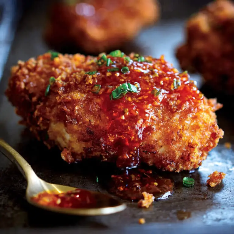 Baked Hot Honey Chicken (Super Crunchy!) Recipe