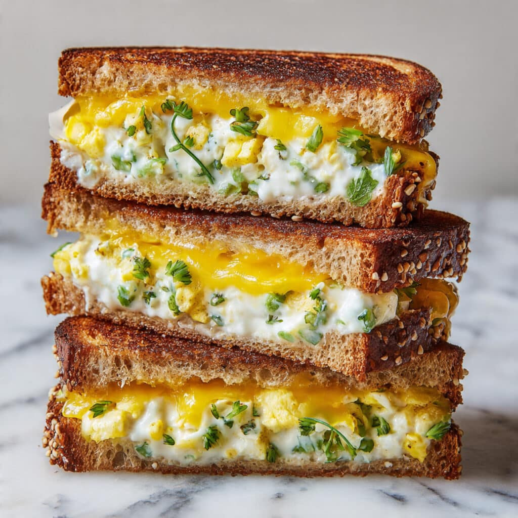Chickpea Salad Melts (Vegetarian Tuna Melts) Recipe