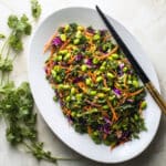 Edamame Salad with Peanut Sauce Recipe