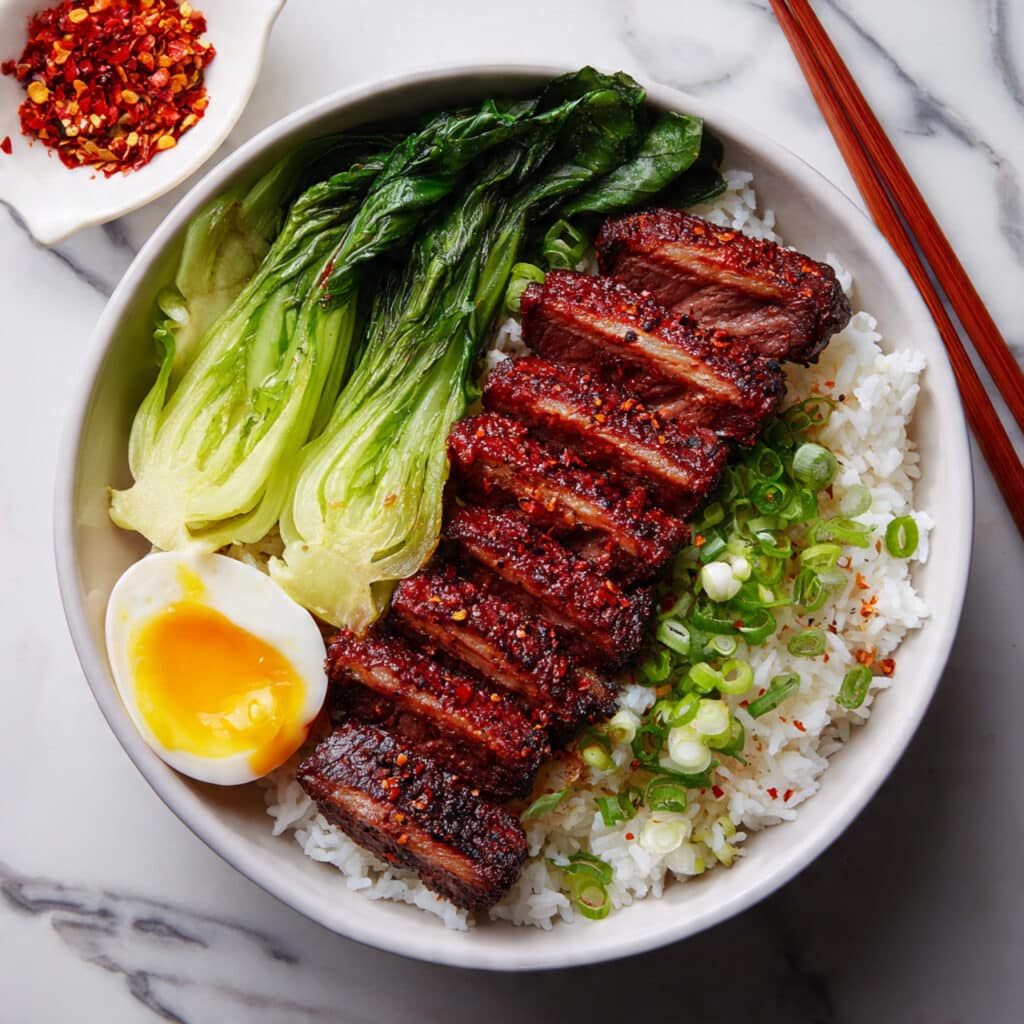 Teriyaki Steak Rice Bowl Recipe