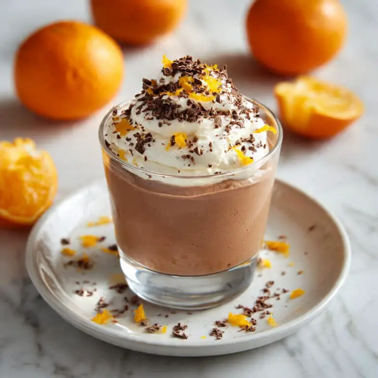 Chocolate Orange Mousse Cups Recipe