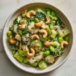 Cucumber Edamame Salad with Creamy Miso Dressing Recipe