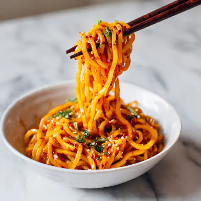 15 Minute Creamy Coconut Noodles Recipe