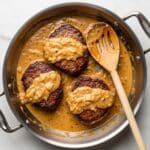 Southern Smothered Chicken Thighs with Gravy and Rice Recipe