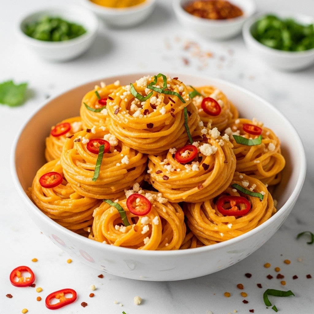 Roasted Red Pepper Pasta Recipe