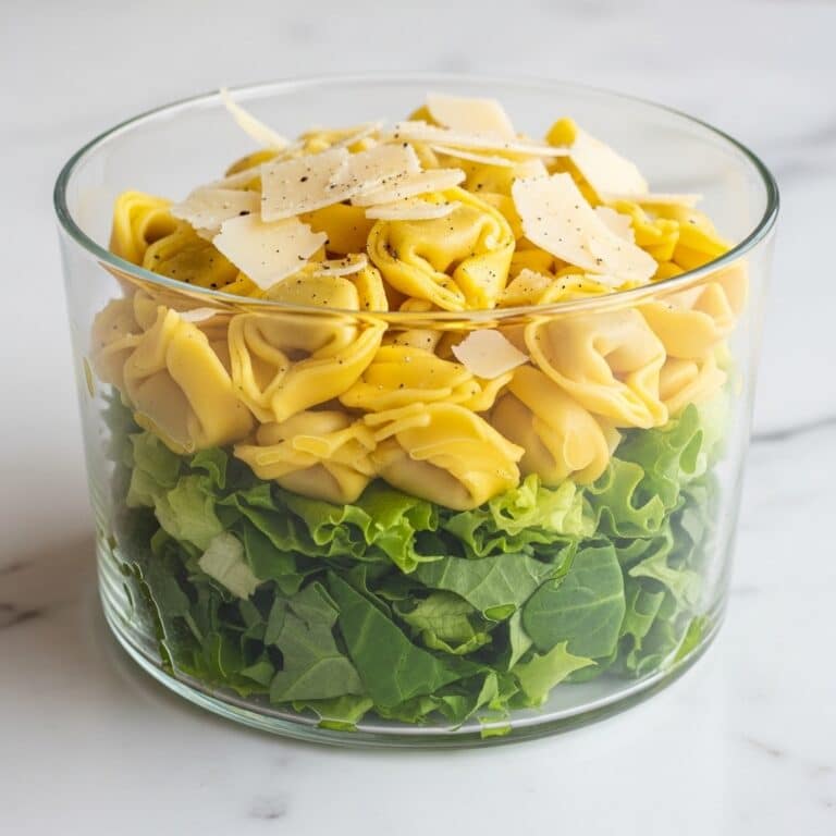 Cheese Tortellini Caesar Salad Recipe