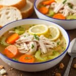 Lemon Chicken Soup with Rice Recipe