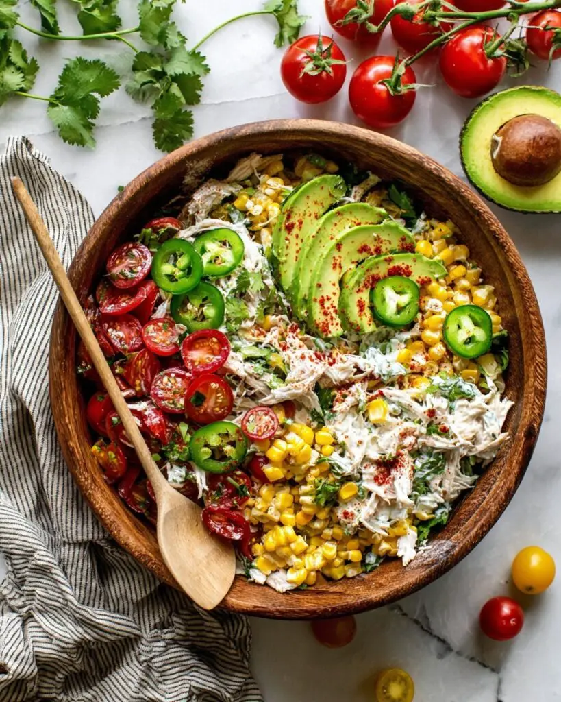 Street Corn Chicken Salad Recipe