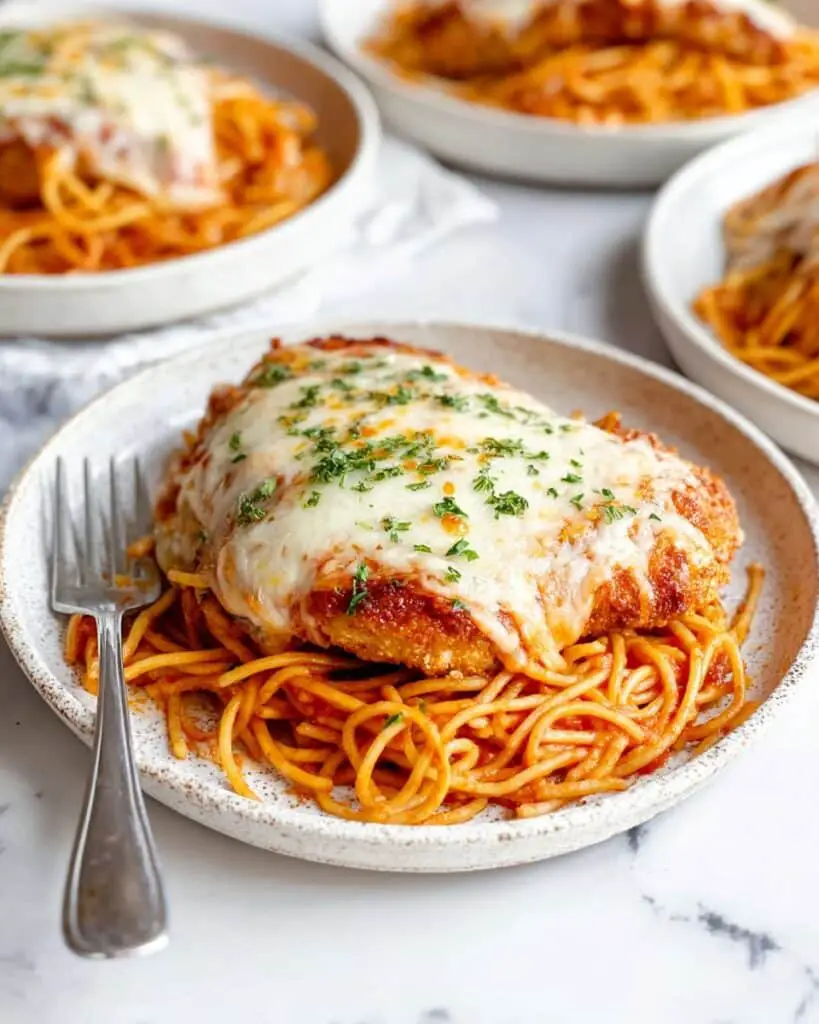 Chicken Parmesan with Spaghetti Recipe