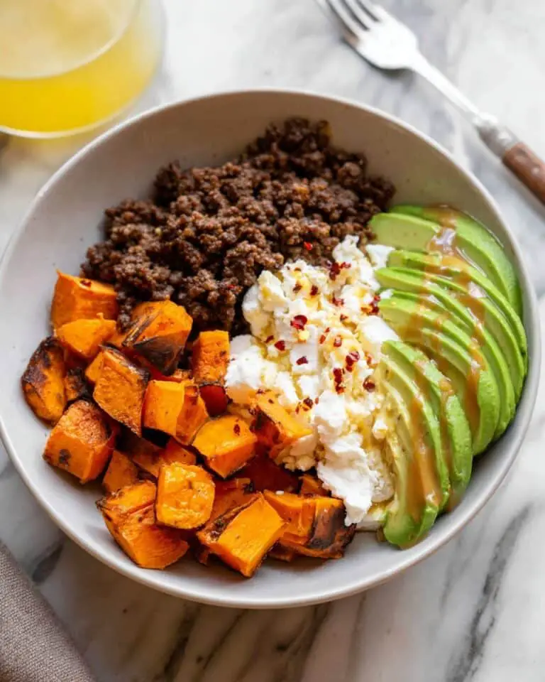 Hot Honey Ground Beef Bowls Recipe