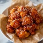 Sticky Honey Sriracha Cauliflower "Wings" (Baked or Fried) Recipe