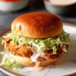 Air Fryer Spicy Chicken Sandwich Recipe