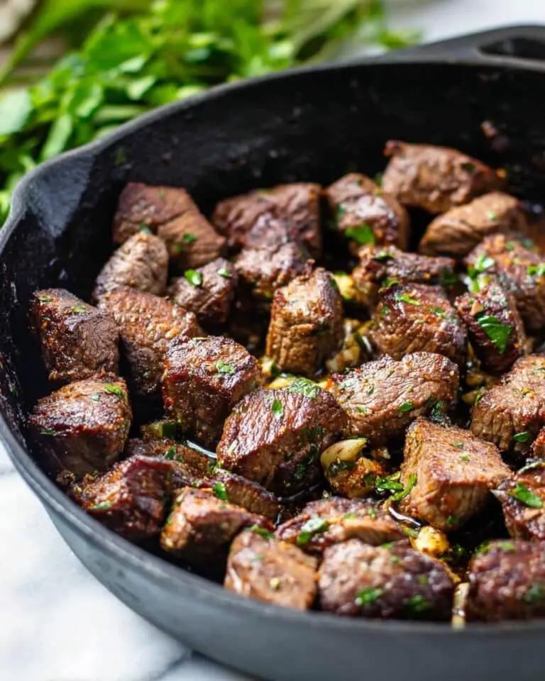 Garlic Butter Steak Bites Recipe