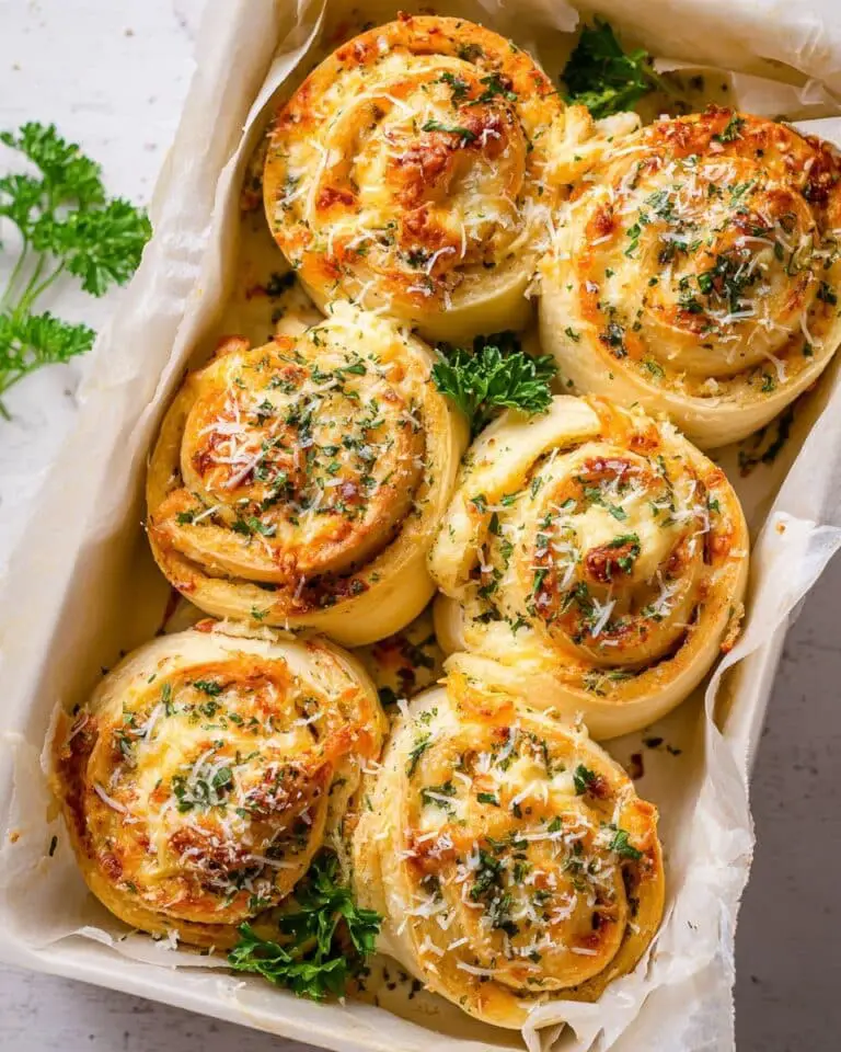 Garlic Butter Parmesan Rolls Recipe
